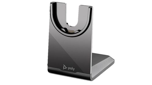 HP Poly Voyager Focus 2 Bluetooth Microsoft Teams Certified USB-A Headset with Charging Stand
