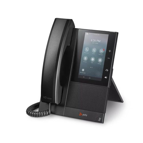 POLY CCX 500 Business Media IP Power Over Ethernet Phone Ships without Power Supply
