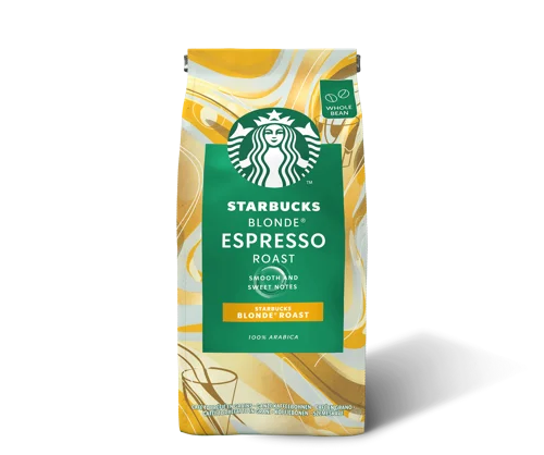 STARBUCKS BLONDE Espresso Roast Whole Coffee Bean (Pack 200g) - 12400226