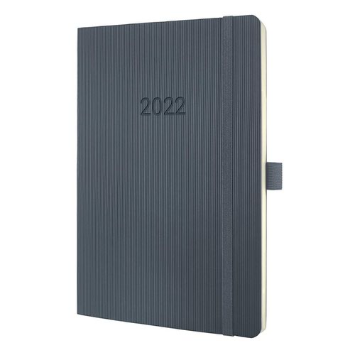 Sigel Conceptum Weekly Planner 2022 Softcover Dark Grey C2236