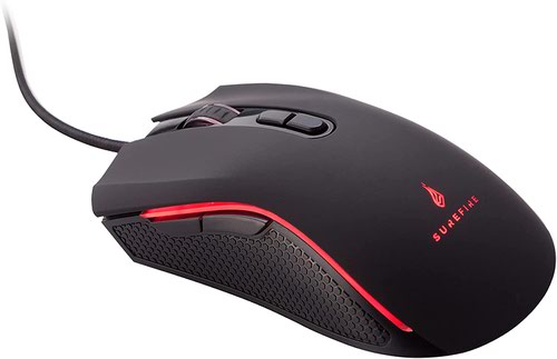 SUF48815 SureFire Hawk Claw Gaming 7-Button Mouse with RGB 48815