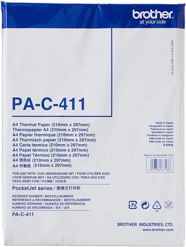 PAC411 PJ A4 THERMAL PAPER (100 SHEETS)