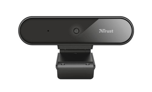 Trust Tyro Full HD Webcam 1080p Black 23637 - Trust International - TRS23637 - McArdle Computer and Office Supplies