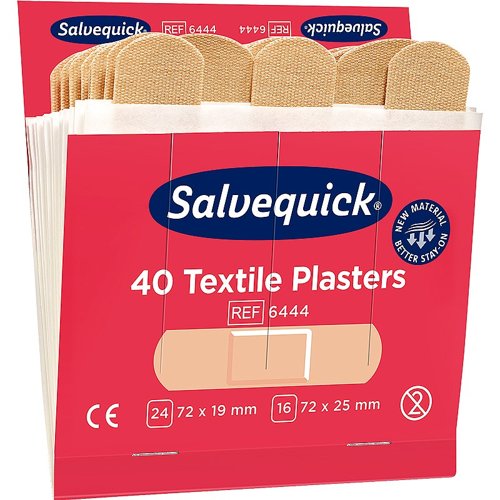 Cederroth Salvequick Fabric Plaster Refill (Pack 240) - CD6