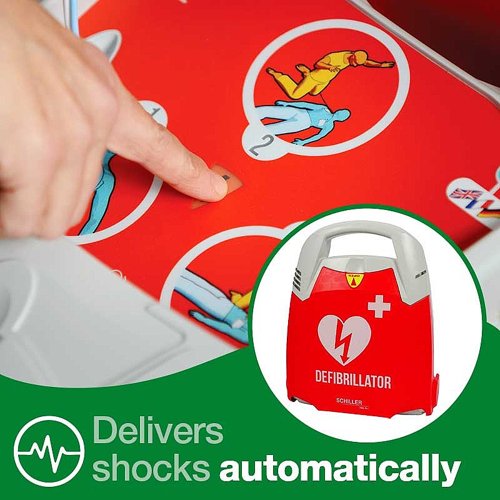 Schiller FRED PA-1 Automatic AED Defibrillator - A870