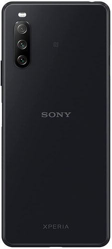 Sony Xperia 10iii 6 Inch Hybrid Dual SIM Android 11 5G USB Type C 6GB RAM 128GB Storage 4500 mAh Black Smartphone Sony