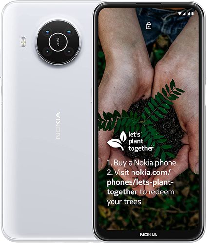 Nokia X10 Android 11 6.67 Inch UK SIM Free Smartphone with 5G 6GB RAM and 64GB Storage Dual SIM Snow White