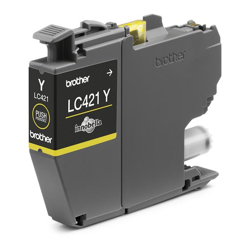 32505J - BROTHER LC421Y Yellow Ink Cartridge
