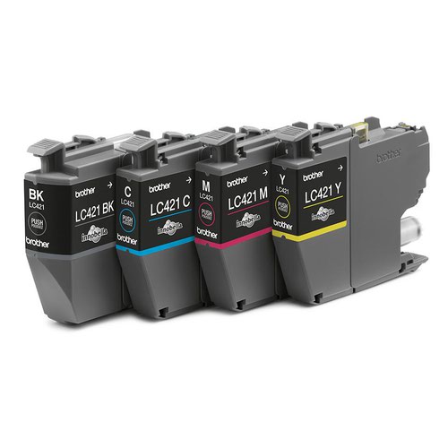 BA81360 Brother LC421 Inkjet Cartridge CMY LC421VAL