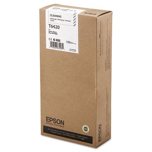 Epson C13T642000 WT7900 150ml Cleaning Cartridge 8EPT642000 Buy online at Office 5Star or contact us Tel 01594 810081 for assistance