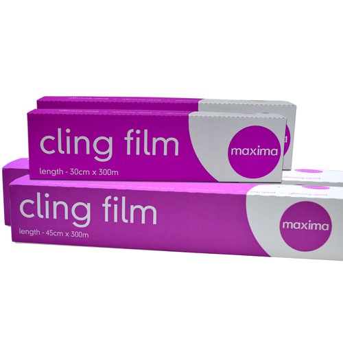 Maxima Clingfilm Roll 300mm x 300m 0505006