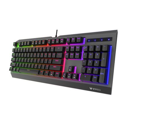 Rapoo V52S QWERTY English USB Wired Membrane Gaming Keyboard