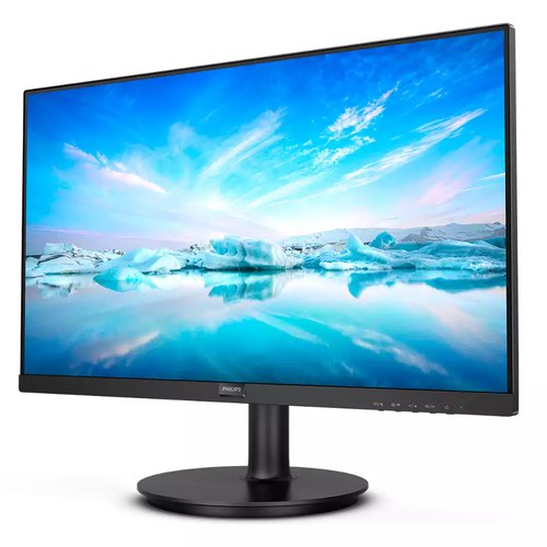 8PH241V8LA00 | Philips V line wide-view monitor gives viewing beyond boundaries, great value with essential features. Adaptive-Sync delivers smooth video display. Features like anti-glare, LowBlue mode and flicker-free for easy-on-the-eyes. 