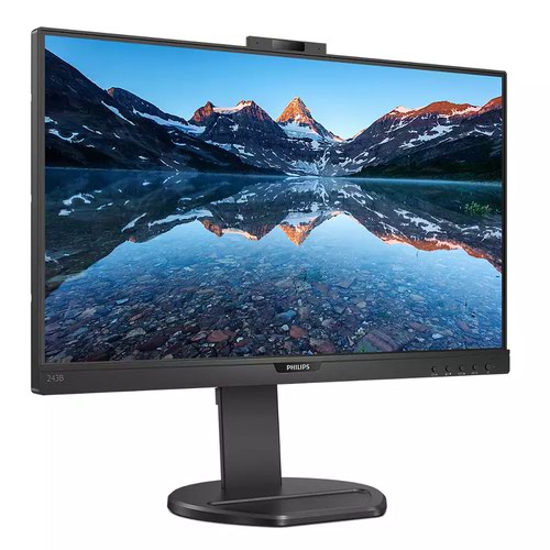 Philips B Line 243B9H 1920 x 1080 Full HD Resolution 75Hz Refresh Rate 4ms Response Time VGA HDMI DisplayPort LED Monitor 8PH243B9H00 Buy online at Office 5Star or contact us Tel 01594 810081 for assistance