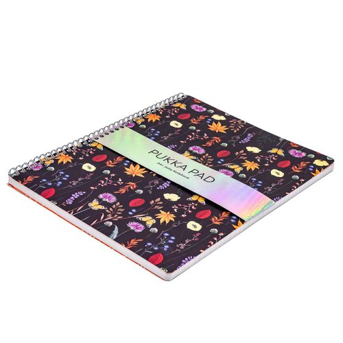 Pukka Bloom A4 Plus Jotta Book Round Corners Assorted Designs (Pack 3) 9497(AST)-BLM