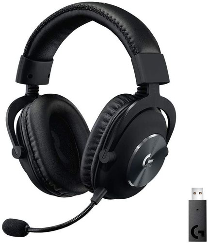 Logitech G Pro X Lightspeed Wireless Noise Cancelling Stereo Gaming Headset Logitech
