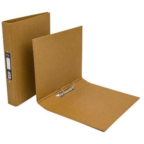 14004PK | The Kraft Collection contains products of a classic design, created with high-quality materials that keep the environment in mind.Pukka Pads are proud to introduce our Kraft range. Our high-quality A4 Ringbinders are all made from recycled card.A pack of 5 is ideal for separating school subjects or work projects.