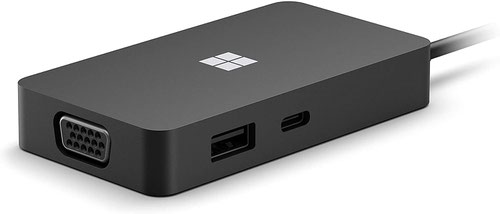 Microsoft USB C Travel Hub HDMI VGA GigE Docking Station
