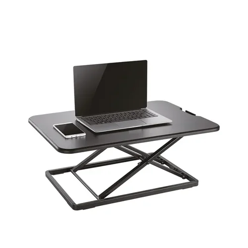 The Neomounts NS-WS050 is a universal lightweight sit/stand workstation with an ultra-flat design and a maximum weight capacity of 8kg. The sit/stand workstation has five height settings, to enable the perfect ergonomic working position for everyone. Due to the lightweight, low profile design, the workstation can be easily picked-up and moved when needed. The steel frame and coil spring ensure solid positioning and optimal comfort.