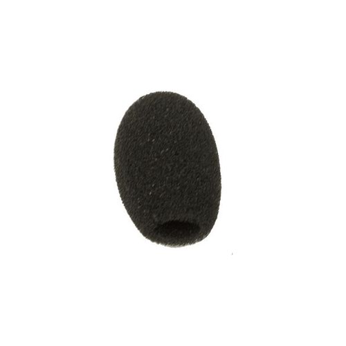 A black foam microphone cover designed to fit with Jabra Pro 9400 and Jabra Biz 2400 Quick Disconnect (QD) Headsets. This pack contains 10 microphone covers.