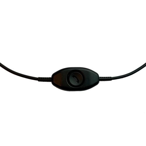 The Jabra cord is a 2m coiled cord that provides Quick Disconnect (QD) to To RJ9 connection with Push To Talk capability. Provide clear and crisp audio for your contact centre staff with this Jabra cable.