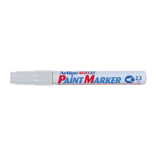 Artline Marker Medium Point White 400 (Pack of 24) 2 For 1