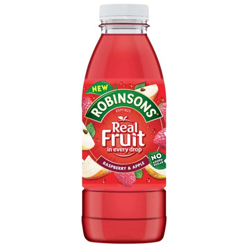 Robinsons Ready to Drink Raspberry/Apple 500ml (Pack of 24) 125352