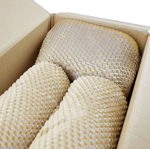 Locked Wave Honeycomb Kraft Paper  500mm x 250m 80gsm - LWP80HEX