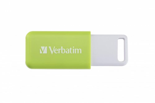 Verbatim Databar USB Drive USB 2.0 32GB Green 49454 - Verbatim - VM49454 - McArdle Computer and Office Supplies