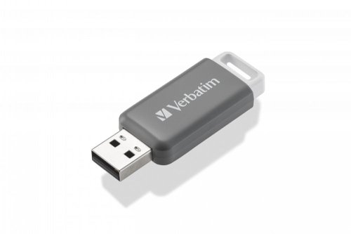 V Databar USB 2.0 Drive Grey 128GB 49456