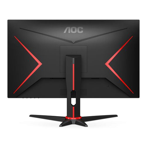 8AO24G2ZE | Expand your view with multiple monitor set-up. The narrow border and frameless design offer the minimal bezel distraction for the ultimate battle station.240Hz completely unleashes top end GPUs, bringing unprecedented fluidity to the picture on your screen. With every detail brought sharply into focus and every movement shown with crystal clarity, feel your reactions become one with the action and elevate your game.A pixel response time of 0.5 ms means speed without the smear for an enhanced experience. Fast-moving action and dramatic transitions will be rendered smoothly without the effects of ghosting.