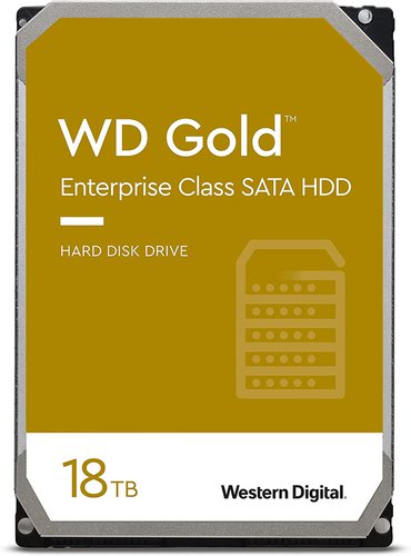 Western Digital Gold 18TB 3.5 Inch SATA Internal Hard Drive