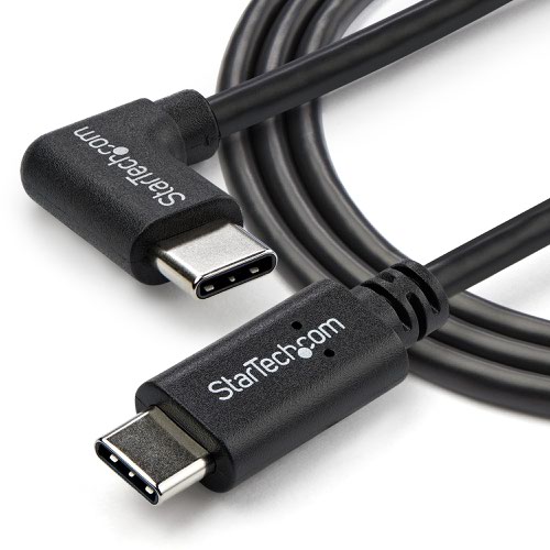 StarTech.com Right Angle USB C Cable 1m USB 2.0