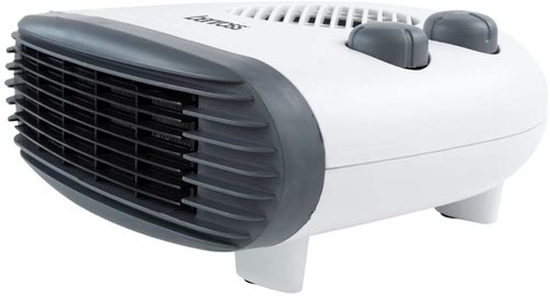 This low noise, 2000w fan operated heater will allow you to get warm quickly on chilly winter evenings or cool down on warm summer evenings, featuring both heat and cooling options.