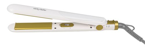 Nicky Clarke NSS111 Classic Hair Straighteners 50W White and Gold