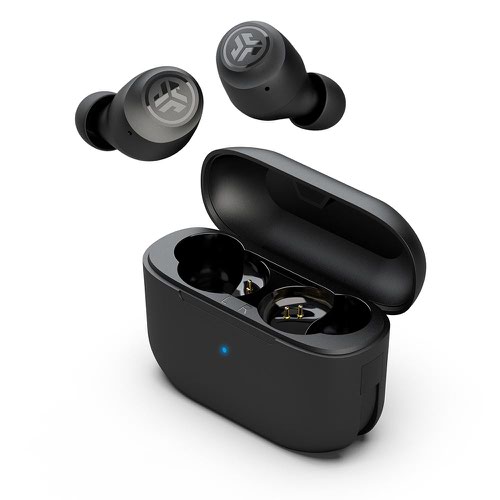 JLab Audio GO Air POP True Wireless Bluetooth Stereo Headset Ear Buds Black JLab