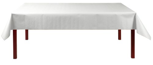 Exacompta Roller Tablecloth Embossed Paper 20m Cut To Size White R912001I