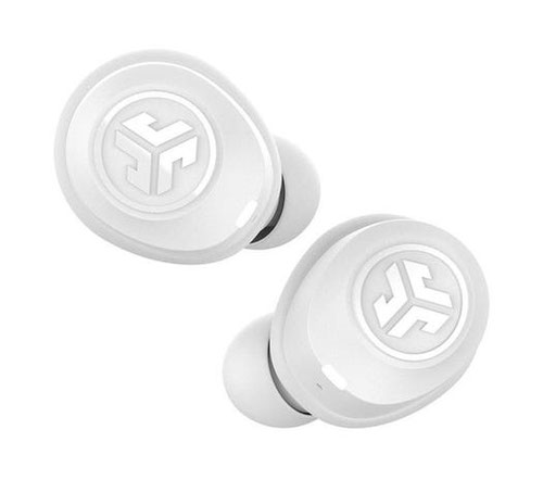 JLab Audio JBuds Air True Wireless Bluetooth White Ear Buds with Charging Case