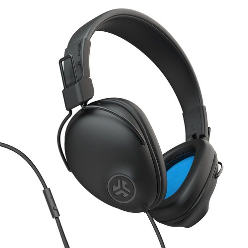 JLab Audio Studio PRO Wired 3.5mm On Ear Headphones Black
