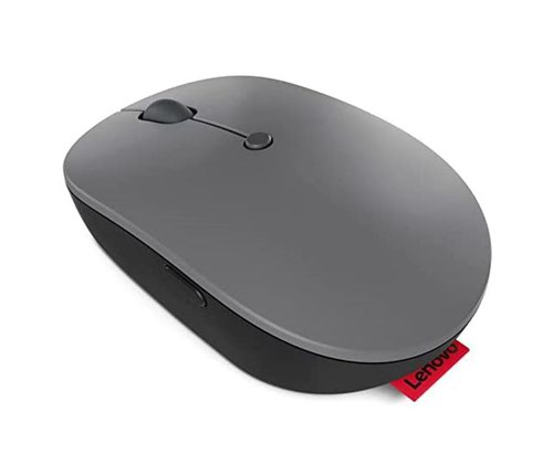 Lenovo Go Ambidextrous RF Wireless Optical 5 Buttons 2400 DPI Mouse and USB C Nano Receiver