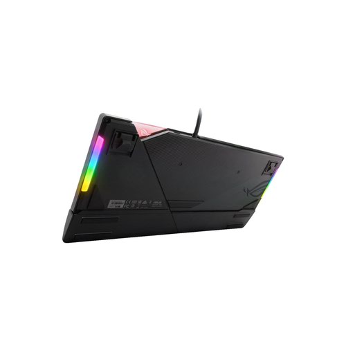 ASUS ROG Strix FLARE USB Mechanical RGB Gaming Keyboard Cherry MX Red Switches Macro and Media Keys Aura Sync Keyboards 8AS90MP00M0