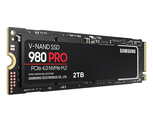 Samsung MZ V8P2T0BW 980 PRO 2TB M.2 PCIe 4.0 V NAND MLC NVMe Internal Solid State Drive Solid State Drives 8SAMZV8P2T0BW