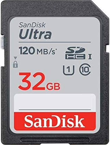 SanDisk Ultra 32GB Class 10 UHS I SDHC Memory Card SanDisk