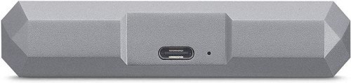 LaCie 500GB USB C Aluminium Grey External Solid State Drive Solid State Drives 8LASTHM5004