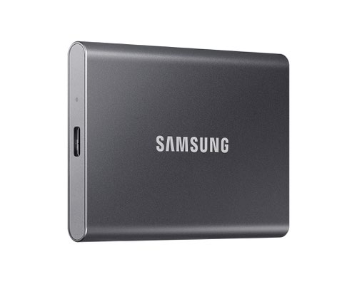 Samsung T7 500GB USB3.2C Portable External Solid State Drive Titan Grey