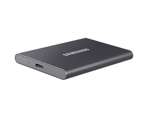 Samsung T7 500GB USB3.2C Portable External Solid State Drive Titan Grey Samsung