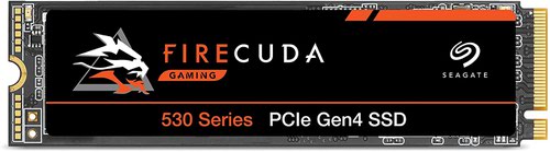 Seagate FireCuda 530 500GB PCIe 4.0 M.2 3D TLC NVMe Internal Solid State Drive Solid State Drives 8SEZP500GM3A013