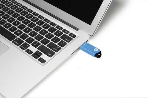 Simplify your mobile lifestyle with the HP v150w USB Flash Drive. The v150w features a sliding capless design, perfect for transporting photos, music and documents. Connect and share your favourite files with the HP v150w USB Flash Drive.
