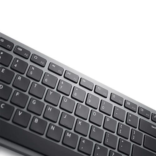 Dell KM7321W Premier Multi Device UK QWERTY Bluetooth 5.0 Wireless Keyboard and Mouse Titan Grey