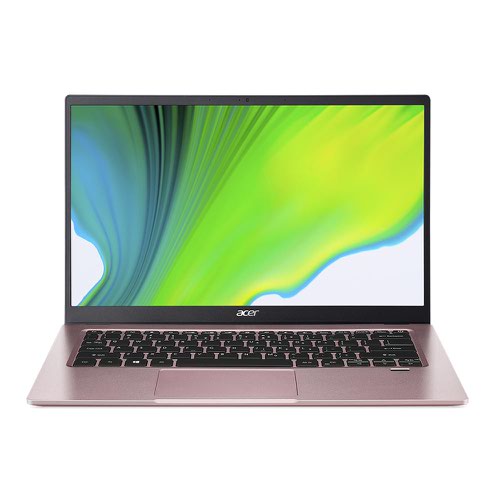Acer Swift 1 SF114 33 14 Inch Full HD Intel Pentium N6000 Processor 4GB RAM 256GB SSD Windows 10 in S Mode Pink Laptop